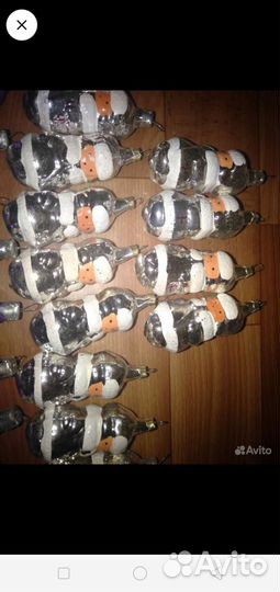 Елочные игрушки СССР