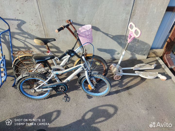 Велосипед взрос и детск. Санка. Коляска. Скейтборд