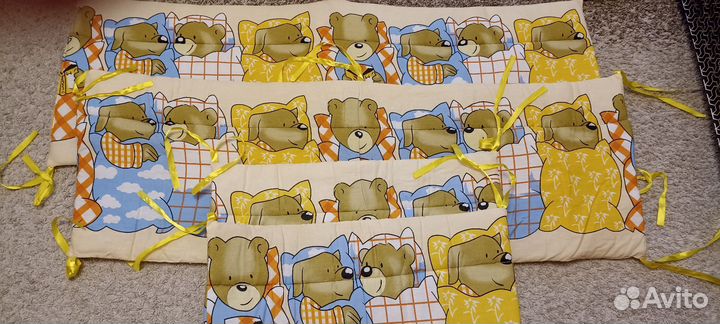 Бортики в кроватку