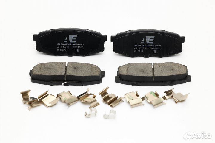 Тормозные колодки Land Cruiser 200 перед и зад