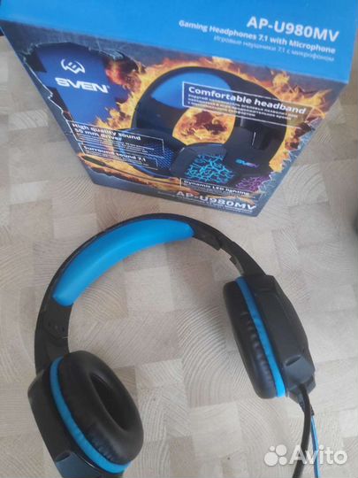 Игровые наушники Sven AP-U980MV
