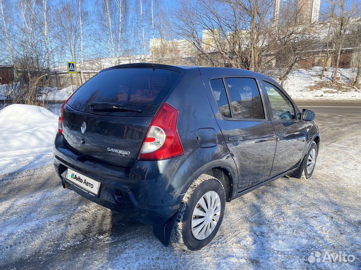 Renault Sandero 1.4 МТ, 2010, 225 000 км