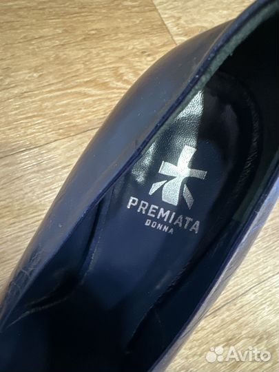 Туфли натуральная кожа Италия