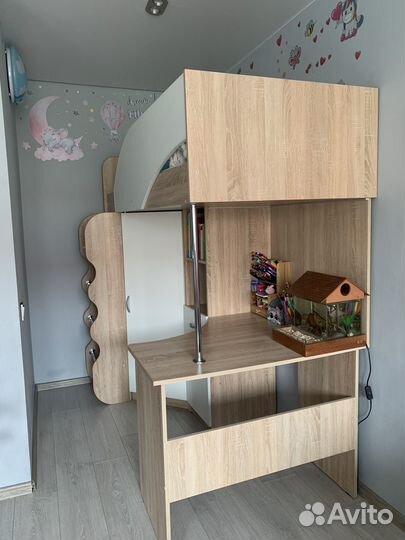 Кровать чердак