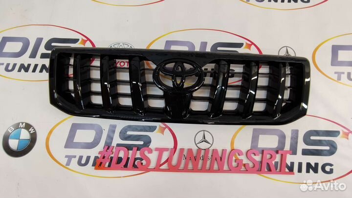 Решетка радиатора Land Cruiser Prado 120 Black