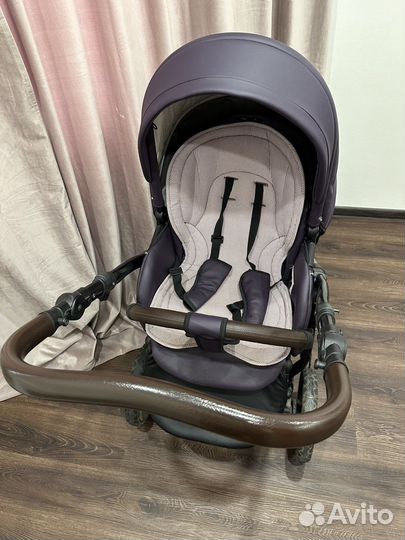 Коляска 2 в 1 эко кожа