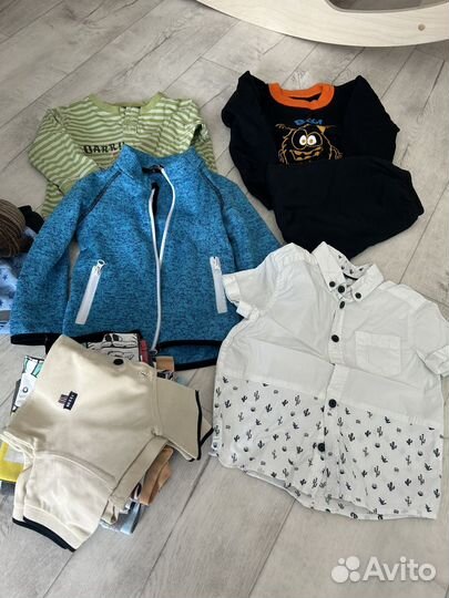 Вещи на мальчика пакетом