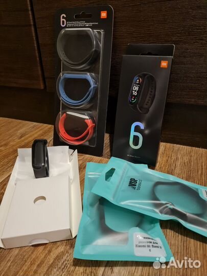 Фитнес-браслет Mi band 6 + ориг. Ремешки