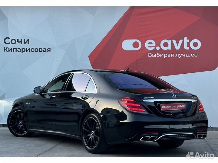 Mercedes-Benz S-класс AMG 5.5 AT, 2014, 66 311 км