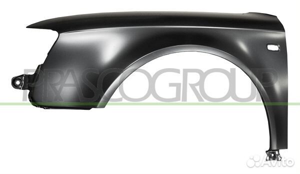 Крыло переднее левое с отверстием для лампы\ Audi A4 (B7) 04-07