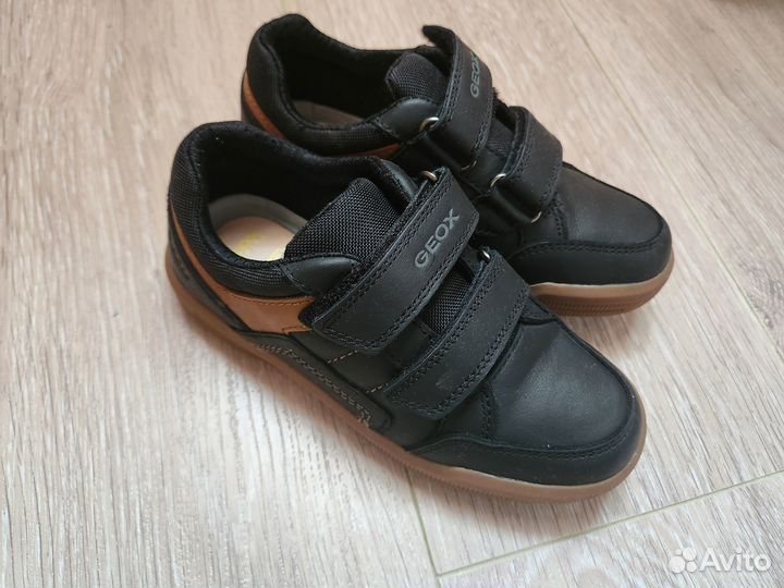 Полуботинки чёрные для мальчика лето/весна