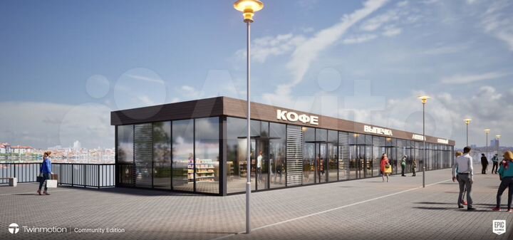 Торговая площадь, 40 м²