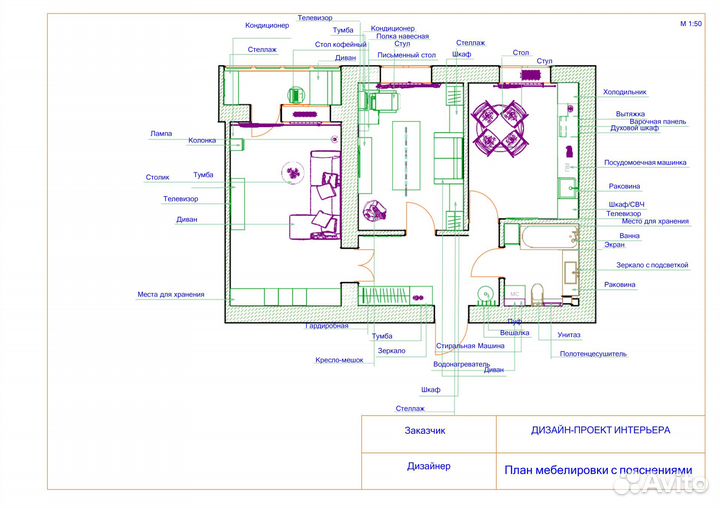 Дизайнер интерьера дома