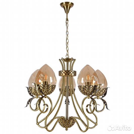 Подвесная люстра Lumien Hall Оливи 3304/5H-abpab-A