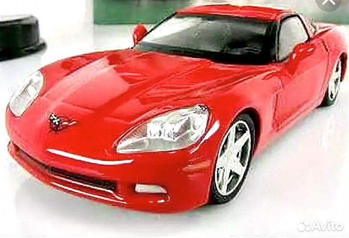 Chevrolet corvette c6 z51 модель машины 1/43