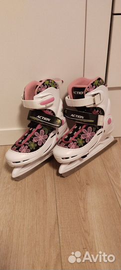Коньки детские раздвижные 30 33