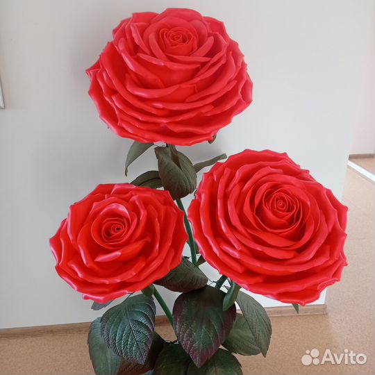 Цветы из изолона