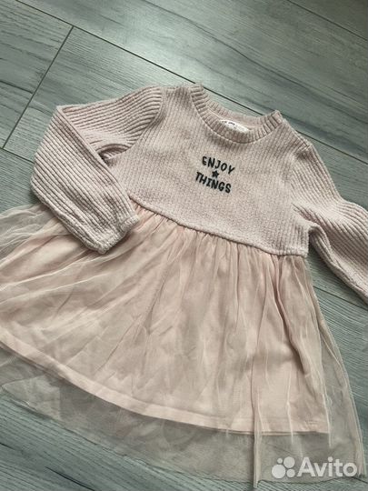 Платье для девочки 92
