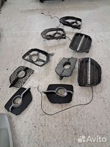 Решётки в бампер бмв х5/6 е70/71