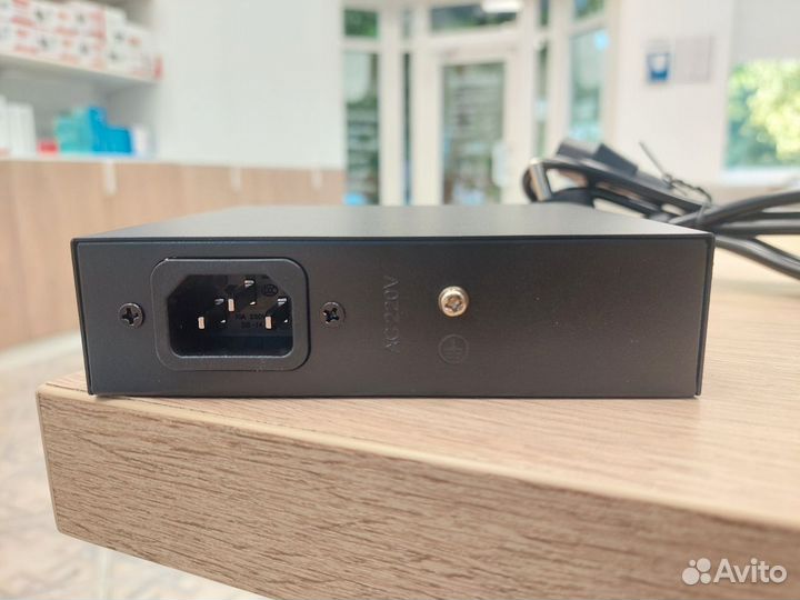 Коммутатор 8 poe для видеонаблюдения