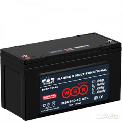 Аккумуляторная батарея WBR MBG 100-12