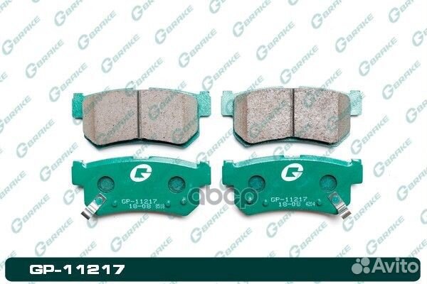 Колодки G-brake GP-11217 GP-11217 G-brake