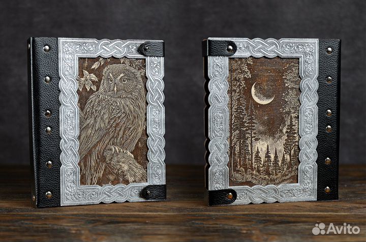 Блокноты из дерева с индивидуальным дизайном