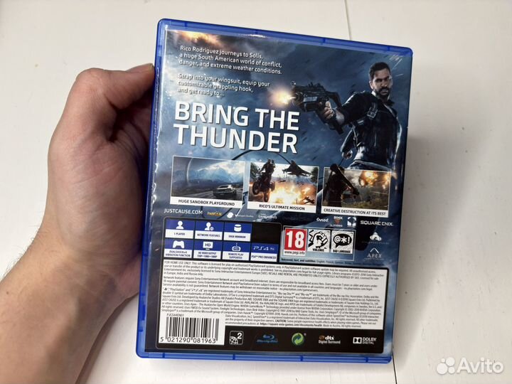 Just cause 4 ps4 диск