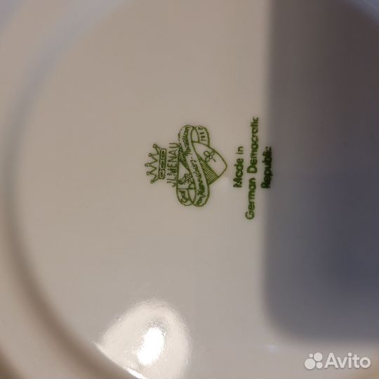 Масленка ГДР Мейсенский букет