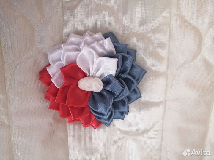 Бант на выписку из роддома, ленты новорожденным