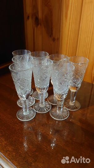 Рюмки СССР хрусталь