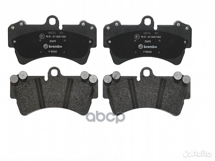 Колодки торм.пер. audi Q7 3.0TDI/3.6FSI/4.2FSI