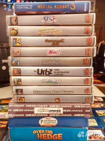 Картриджи game boy advance