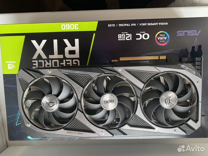 Видеокарта rtx 3060 asus TUF