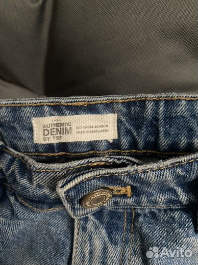 Джинсовые шорты zara 38