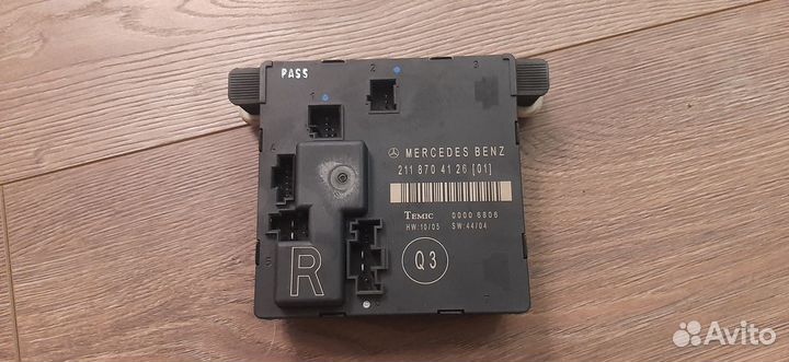 Блок комфорта двери Mercedes W211 Рестайлинг