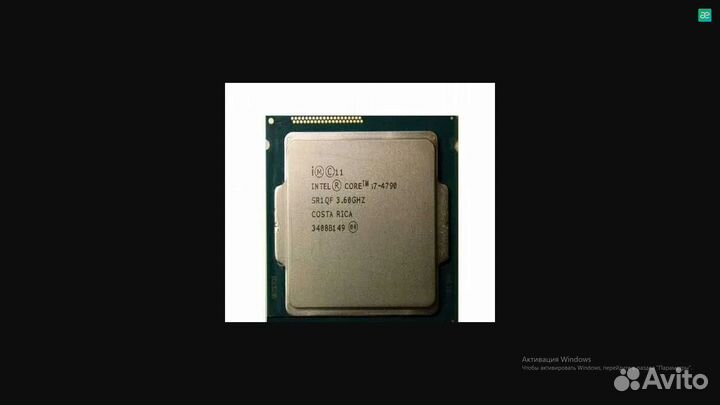 Процессор intel core i7 4790