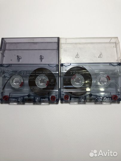 Аудиокассеты с детскими песнями и сказками