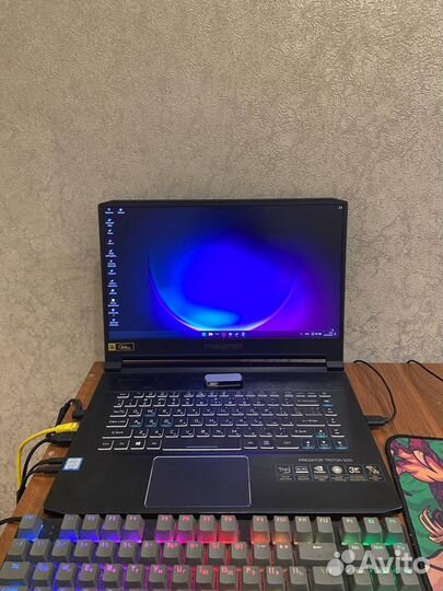 Игровой ноутбук I7 8750/rtx2060