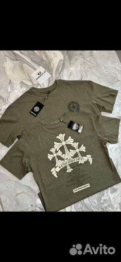 Chrome hearts футболка варенка премиум