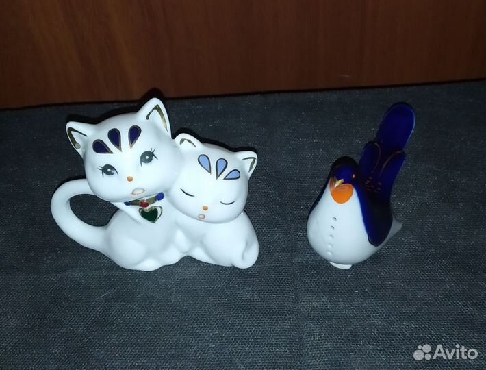 Статуэтка солонка фарфоровая СССР