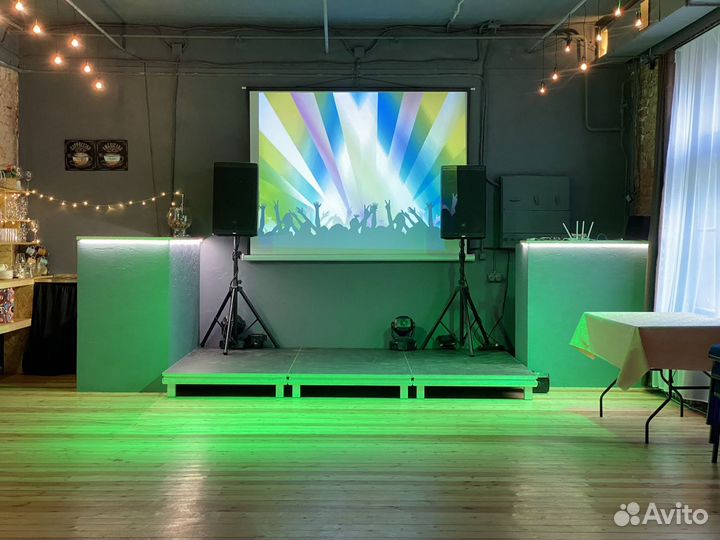 Аренда лофта караоке/бар/сцена