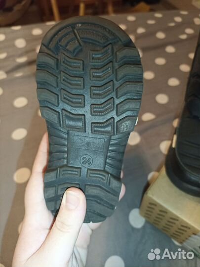 Зимние сапоги для мальчика 24