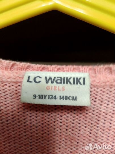Свитер для девочки р.134-140, б-р,L S Waikiki