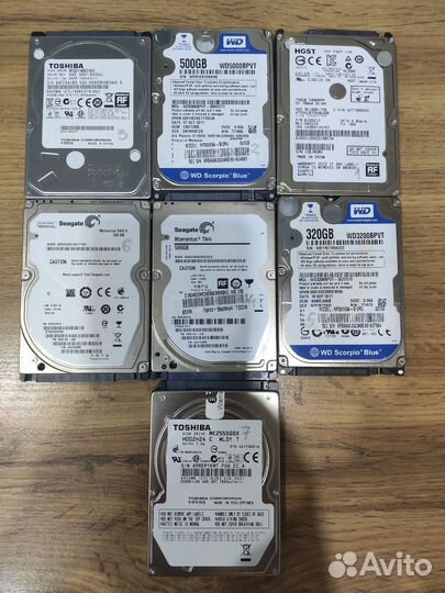 Жесткий диск для ноутбука 2.5