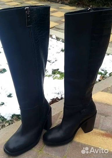 Сапоги натуральная кожа 38 размер