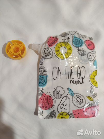 Пауч пакет для пюре, контейнер для перекуса