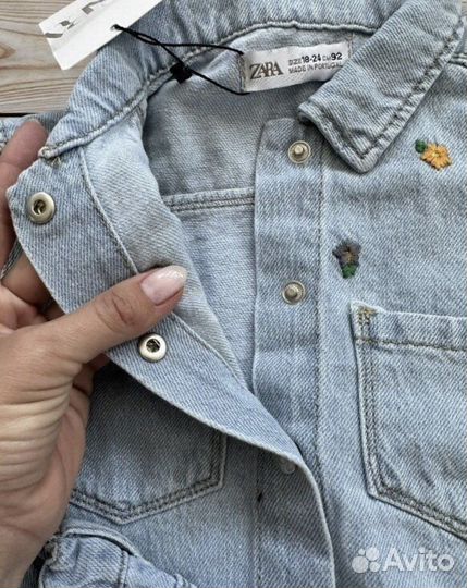 Костюм джинсовый для девочки 92