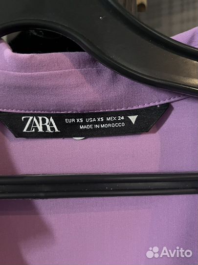 Рубашка женская zara 40 42