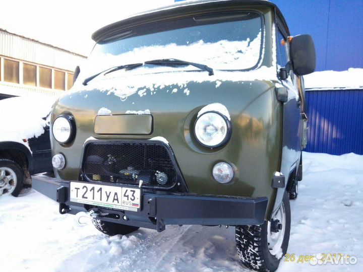 Силовой Бампер Передний на УАЗ 452 Буханку